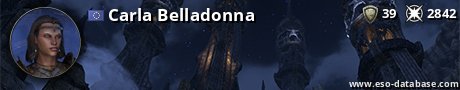 Signatur von Carla Belladonna
