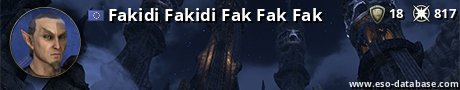 Signatur von Fakidi Fakidi Fak Fak Fak