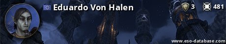 Signatur von Eduardo Von Halen