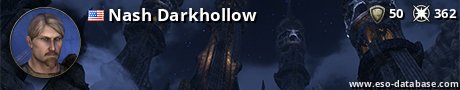 Signatur von Nash Darkhollow