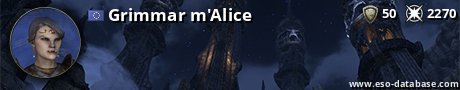 Signatur von Grimmar m'Alice