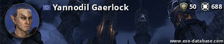 Signatur von Yannodil Gaerlock