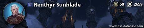 Signatur von Renthyr Sunblade