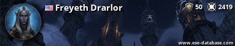 Signatur von Freyeth Drarlor