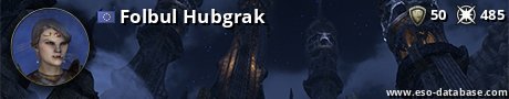 Signatur von Folbul Hubgrak