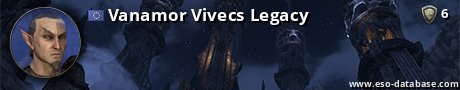 Signatur von Vanamor Vivecs Legacy