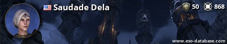 Signatur von Saudade Dela