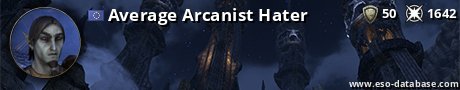 Signatur von Average Arcanist Hater