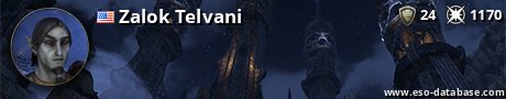 Signatur von Zalok Telvani