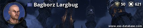 Signatur von Bagborz Largbug