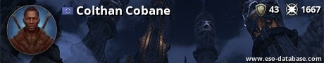 Signatur von Colthan Cobane