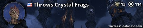 Signatur von Throws-Crystal-Frags