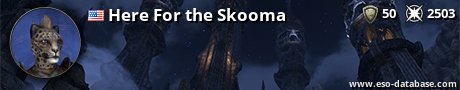 Signatur von Here For the Skooma