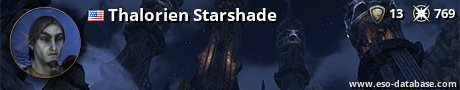 Signatur von Thalorien Starshade