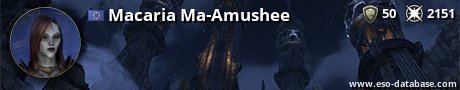 Signatur von Macaria Ma-Amushee