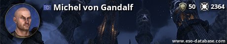 Signatur von Michel von Gandalf