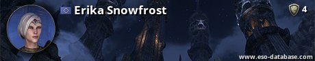 Signatur von Erika Snowfrost