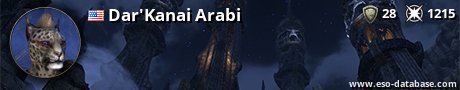 Signatur von Dar'Kanai Arabi