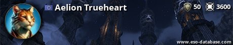 Signatur von Aelion Trueheart