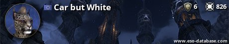 Signatur von Car but White