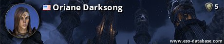Signatur von Oriane Darksong