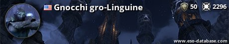 Signatur von Gnocchi gro-Linguine