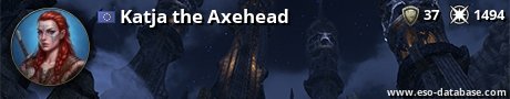 Signatur von Katja the Axehead