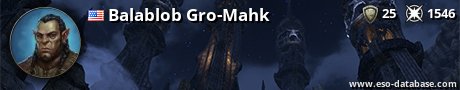 Signatur von Balablob Gro-Mahk