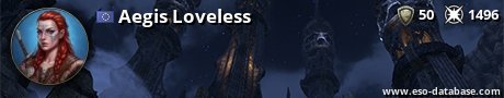 Signatur von Aegis Loveless