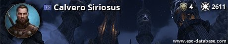 Signatur von Calvero Siriosus