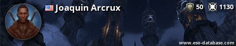 Signatur von Joaquin Arcrux