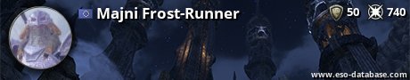 Signatur von Majni Frost-Runner
