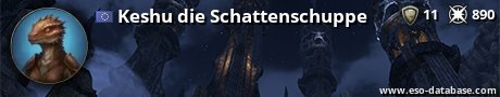 Signatur von Keshu die Schattenschuppe