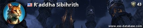 Signatur von R'addha Sibihrith