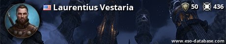 Signatur von Laurentius Vestaria