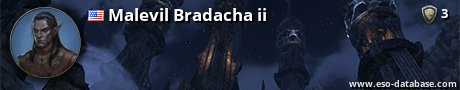 Signatur von Malevil Bradacha ii
