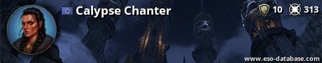 Signatur von Calypse Chanter