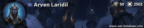 Signatur von Arven Laridil