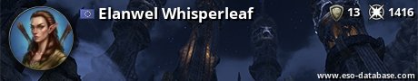 Signatur von Elanwel Whisperleaf