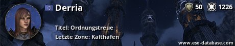 Signatur von Derria