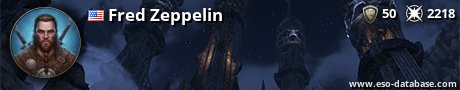 Signatur von Fred Zeppelin