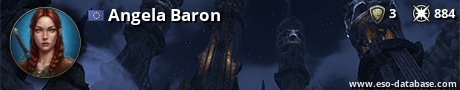 Signatur von Angela Baron