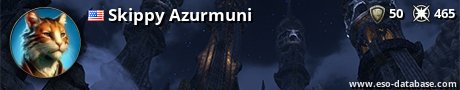 Signatur von Skippy Azurmuni