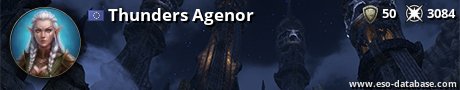 Signatur von Thunders Agenor