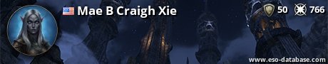 Signatur von Mae B Craigh Xie
