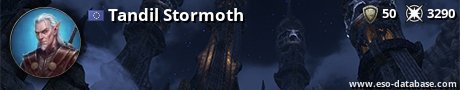 Signatur von Tandil Stormoth