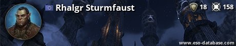 Signatur von Rhalgr Sturmfaust