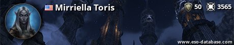 Signatur von Mirriella Toris