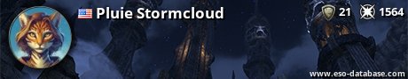 Signatur von Pluie Stormcloud