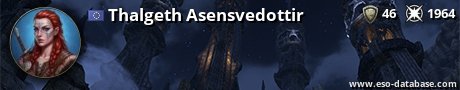 Signatur von Thalgeth Asensvedottir